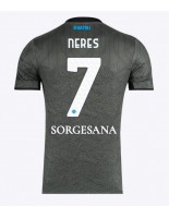 Moške Nogometnih dresov SSC Napoli David Neres #7 Tretji 2024-25 Kratki rokavi